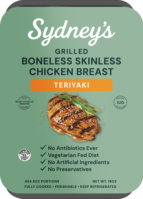 Sydney’s grilled boneless skinless chicken breast, Teriyaki